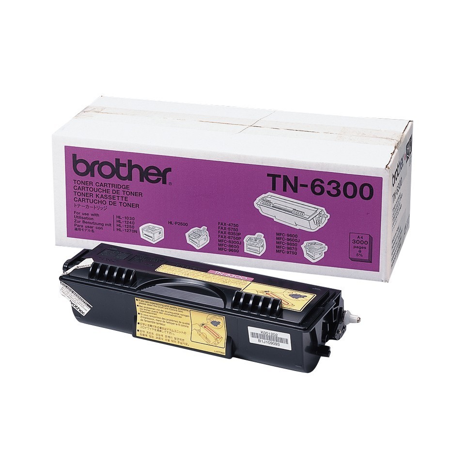 Original Brother TN-6300 Toner Schwarz
