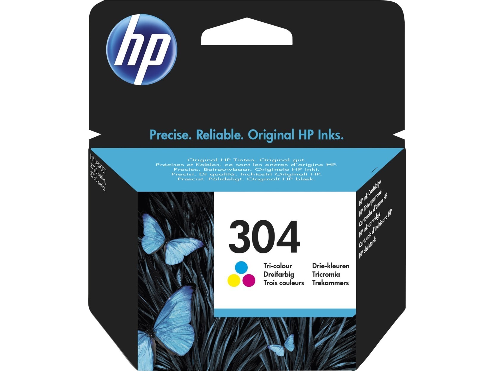 Original HP N9K05AE / 304 Druckerpatrone Color (Cyan,Magenta,Gelb)