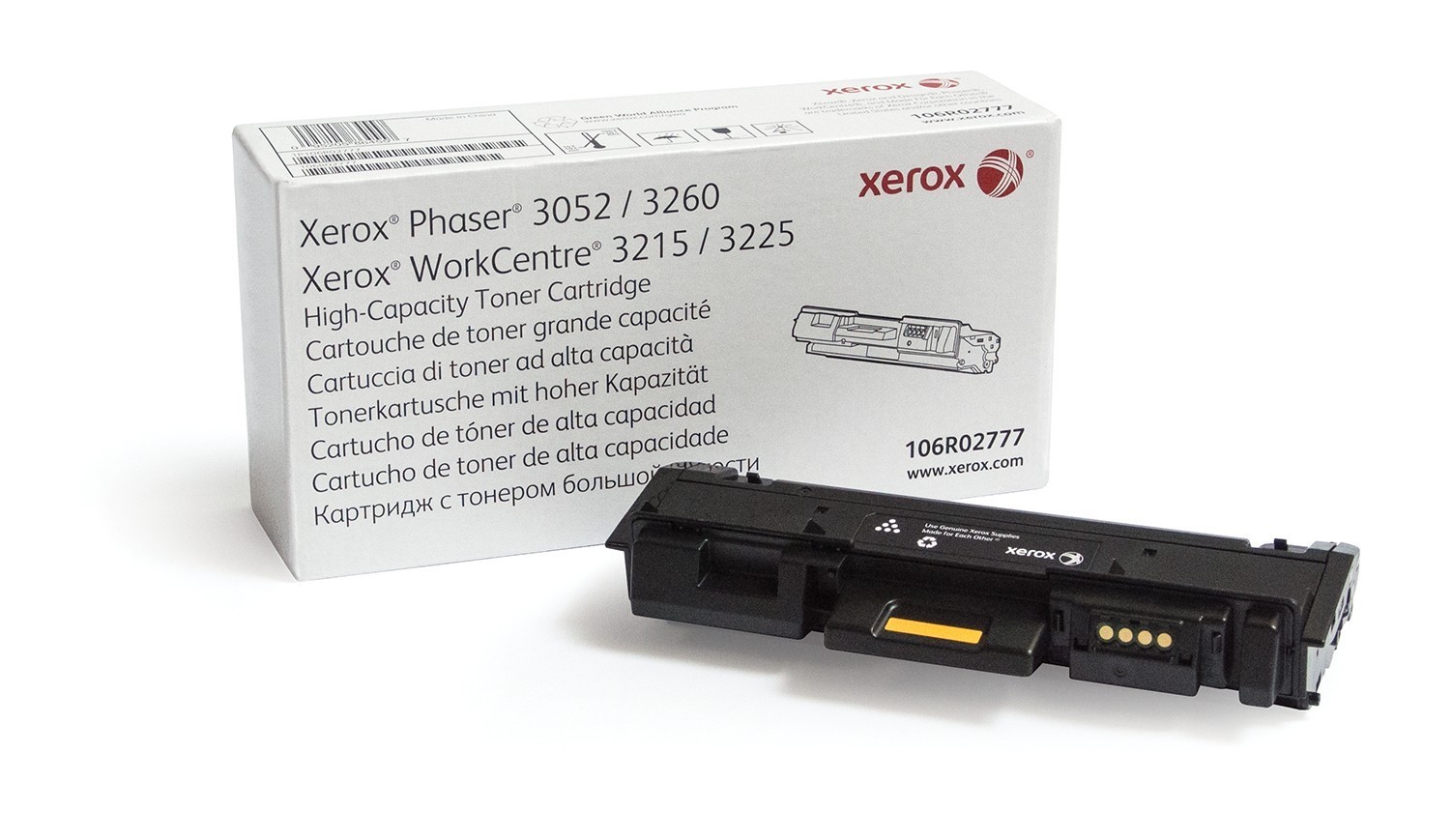 Original Xerox 106R02777 Toner Schwarz