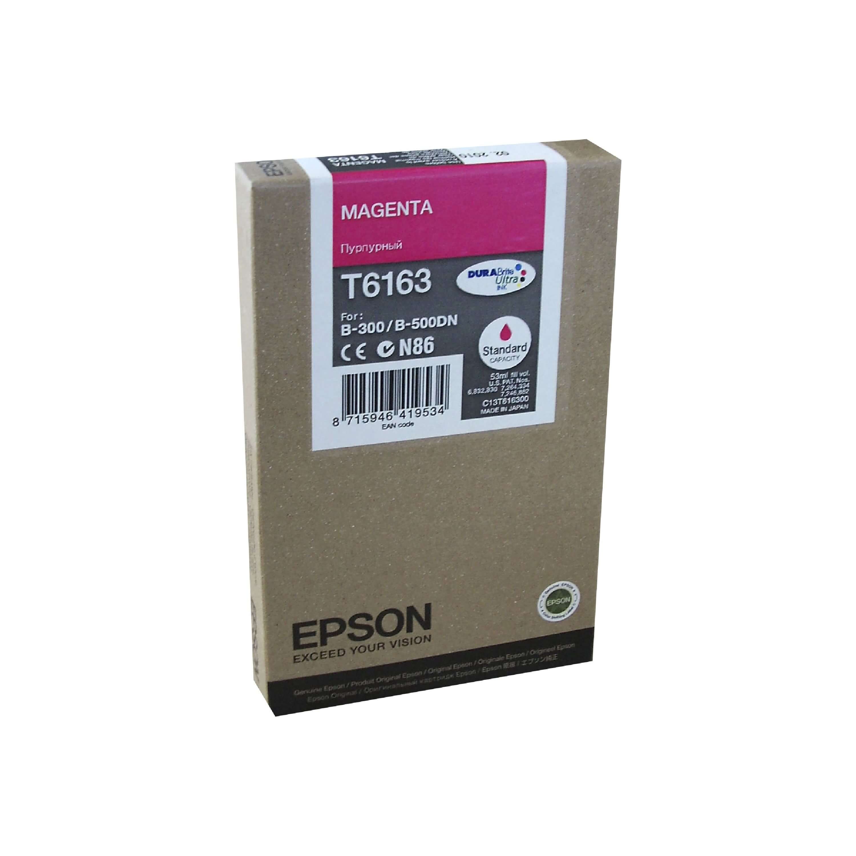 Original Epson C13T616300 / T6163 Druckerpatrone Magenta