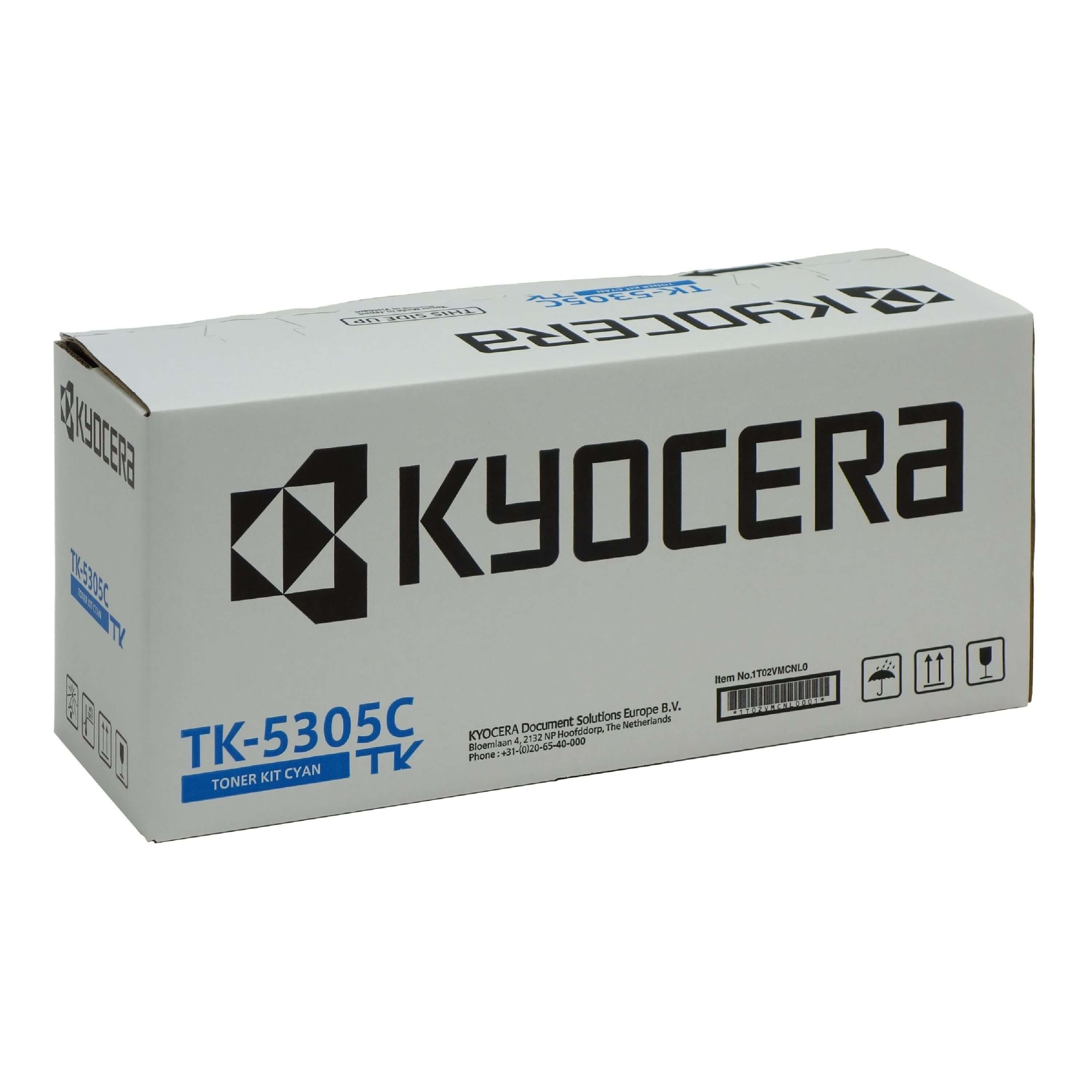 Original Kyocera 1T02VMCNL0 / TK-5305C Toner Cyan